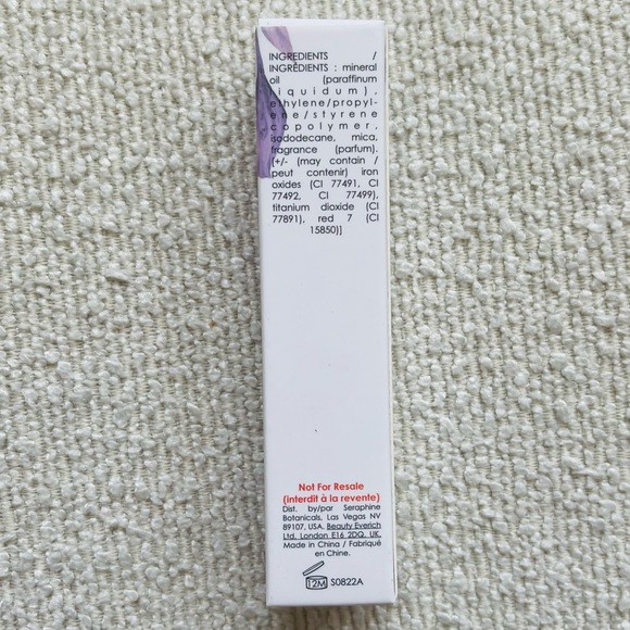 Seraphine Botanicals Cherimoya + Fig Long Lasting Vegan Lip Stain in Latte - Picture 9 of 11